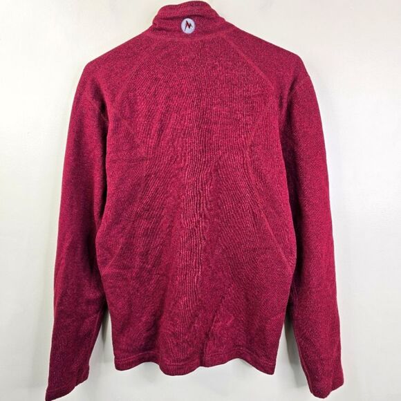 Marmot Mens Long Sleeve Mock Neck 1/4 Zip Pullover Medium - Picture 5 of 10